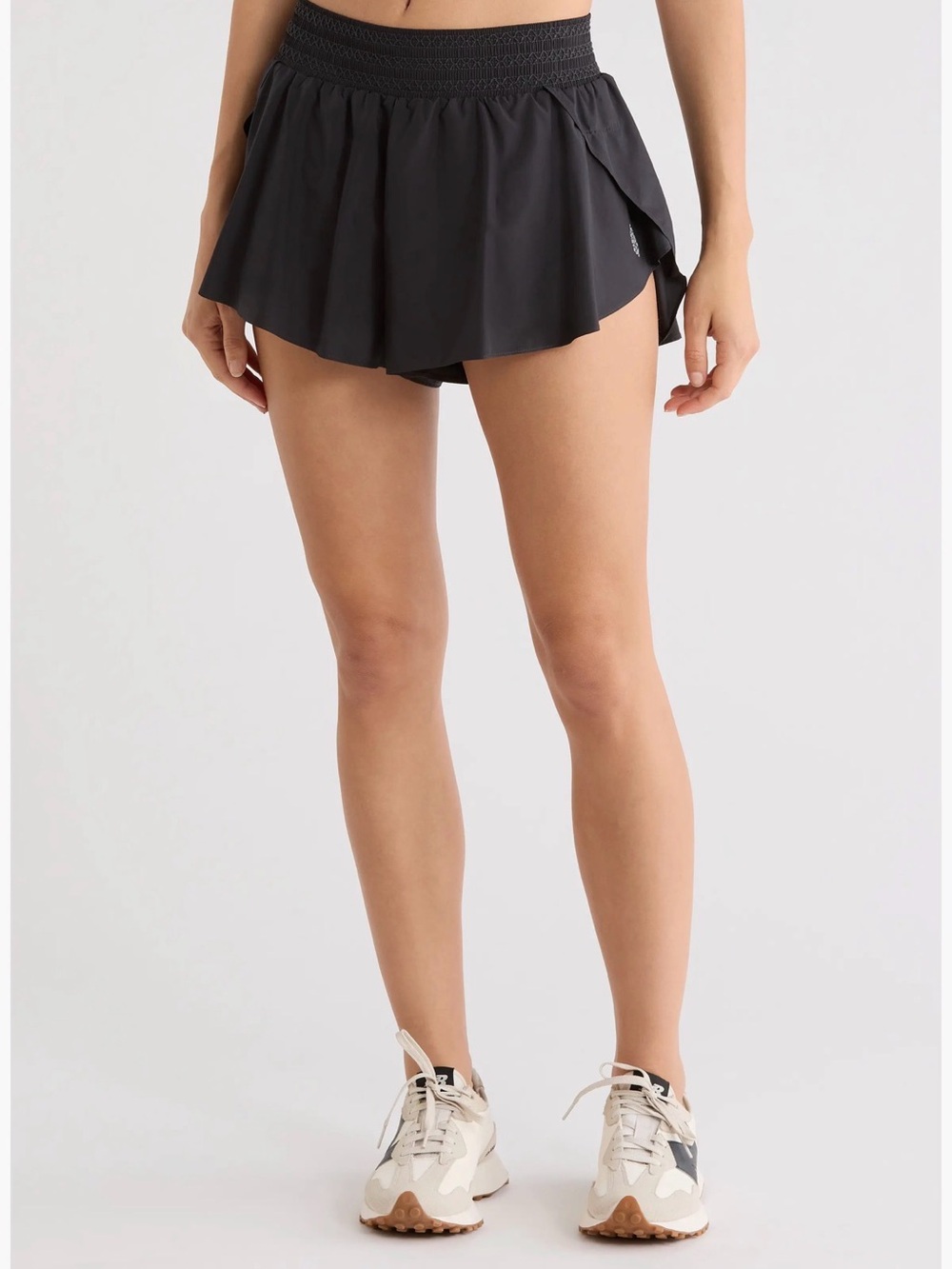 Free People Women's Blue Active Skort Shorts - Lightweight Comfort